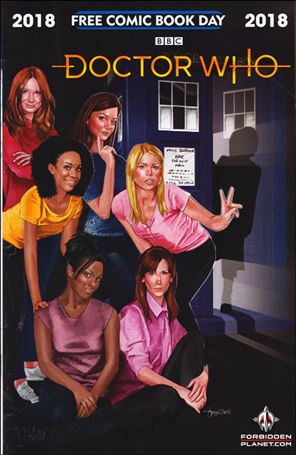 Doctor Who: Free Comic Book Day issue 2018-B Simon Myers Forbidden Planet Cover
