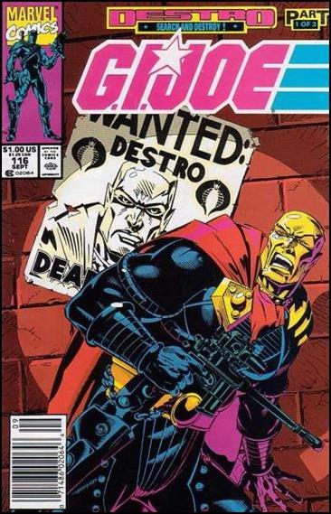 G.I. Joe: A Real American Hero issue 116-B Newsstand Cover