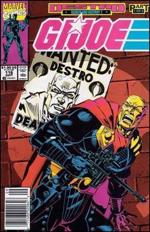 G.I. Joe: A Real American Hero issue 116-B Newsstand Cover