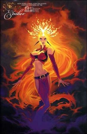 Aspen Showcase: Ember issue 1-C Joe Benitez New York Comic Con Cover 1/750
