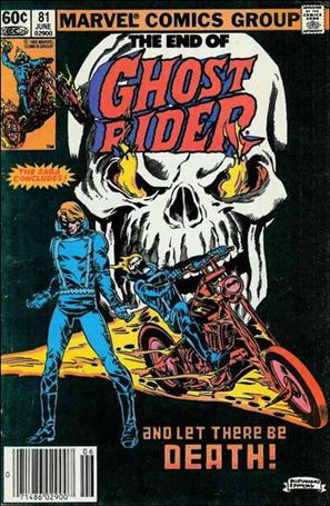 Ghost Rider (1973) issue 81-B Newsstand Cover