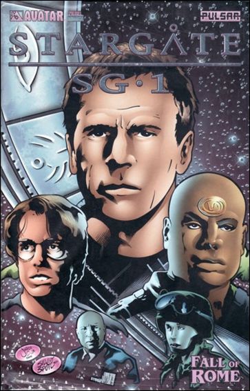 Stargate SG-1: Fall of Rome Prequel issue 1-B Platinum Foil Cover 1/850