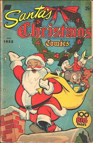 Santa's Christmas Comics Cover Image 1