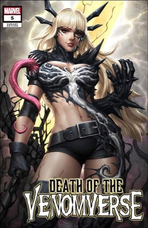 Death of the Venomverse issue 5-F Kendrick Lim Cover
