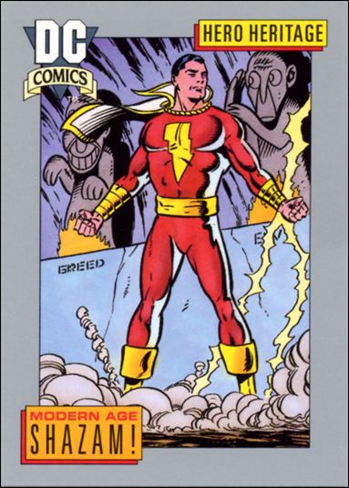 DC Cosmic Cards (Base Set) card 15 Modern Age Shazam!