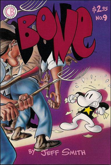 Bone (1991) issue 9-B Red Logo (2nd Printing)