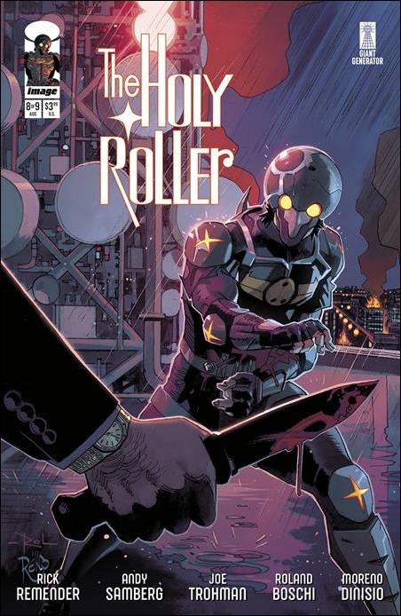 Holy Roller issue 8 Roland Boschi Cover