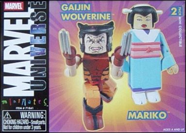 Marvel Minimates (Exclusives) figure 5 San Diego Comic-Con Gaijin Wolverine and Mariko