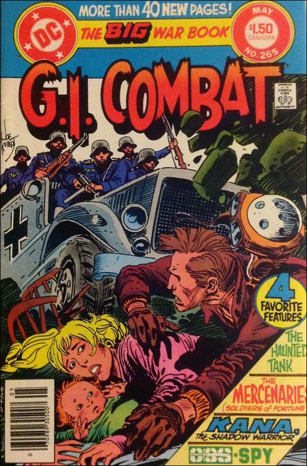 G.I. Combat (1952) issue 265-B Canadian Price Cover