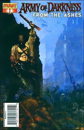 Army of Darkness: From the Ashes issue 1-E Arthur Suydam Bloody Red Foil Cover 1/500