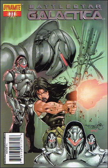 Battlestar Galactica (2006) issue 11-F Stephen Segovia Foil Cover