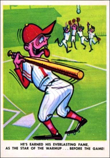 Baseball Weird-Ohs (Base Set) card 21 Fred Fungo