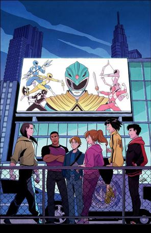 Saban's Go Go Power Rangers: Forever Rangers issue 1-D Gurihiru 1:20 Cover