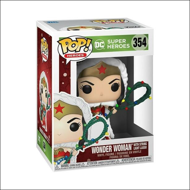 POP! Heroes figure 354 Wonder Woman with String Light Lasso