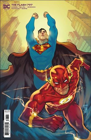 Flash (1959) issue 797-D Francis Manapul Superman Cardstock Cover