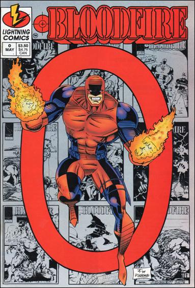 Bloodfire issue 0-B Red Cover