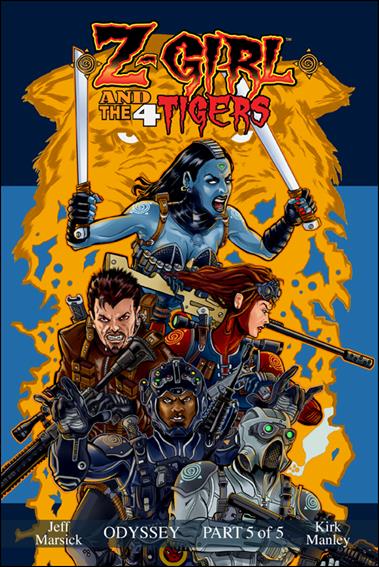 Z-Girl and the 4 Tigers issue 5