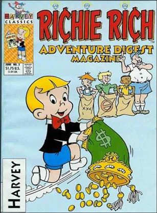 Richie Rich Adventure Digest Magazine issue 3