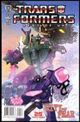 Transformers: Best of UK: CIty of Fear issue 4 Andrew Griffith Cover