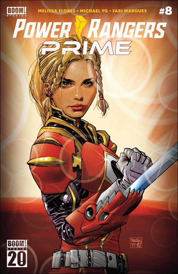 Power Rangers Prime issue 8-C Dan Panosian BOOM! 20th Anniversary Cover