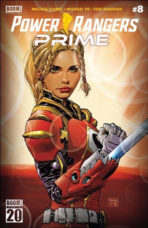 Power Rangers Prime issue 8-C Dan Panosian BOOM! 20th Anniversary Cover