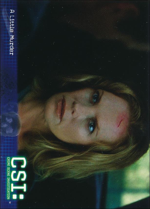 CSI: Crime Scene Investigation - Series Two (Base Set) card 5 A Little Murder