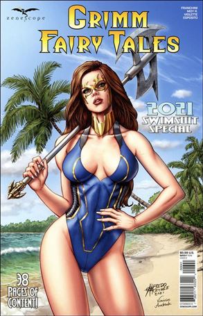 Grimm Fairy Tales 2021 Swimsuit Special issue nn-D Alfredo Reyes Cover