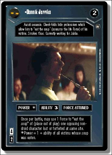 Star Wars: A New Hope Limited (Base Set) card 2 Dannik Jerriko