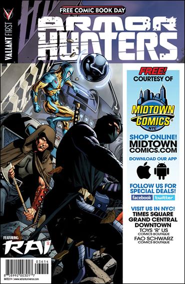 Valiant FCBD 2014 Armor Hunters Special issue nn-CH Midtown Comics Cover