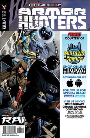 Valiant FCBD 2014 Armor Hunters Special issue nn-CH Midtown Comics Cover