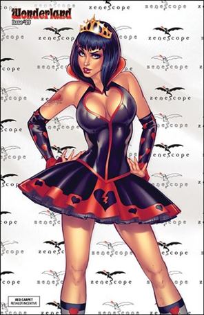 Grimm Fairy Tales Presents Wonderland issue 25-F Elias Chatzoudis Red Carpet Cover