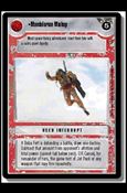 Star Wars: Jabba's Palace Limited (Base Set) card 159 Mandalorian Mishap