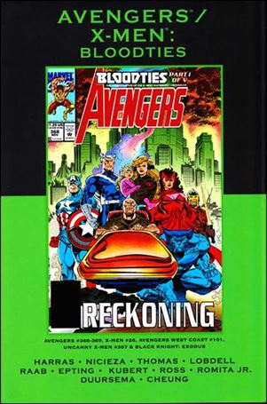 Avengers/X-Men: Bloodties issue nn-B Marvel Premiere Classic Dust Jacket Vol 82 1/445
