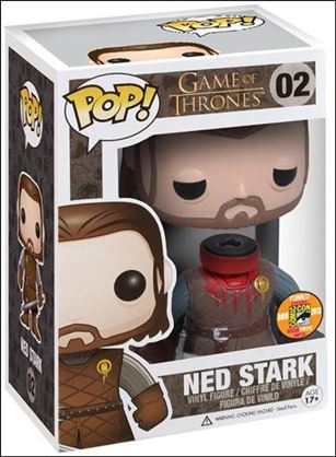 POP! Game of Thrones figure 2-B Ned Stark (Headless) SDCC Exclusive 1/1000 