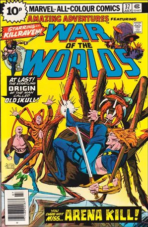 Amazing Adventures (1970) issue 37-C UK Price Cover
