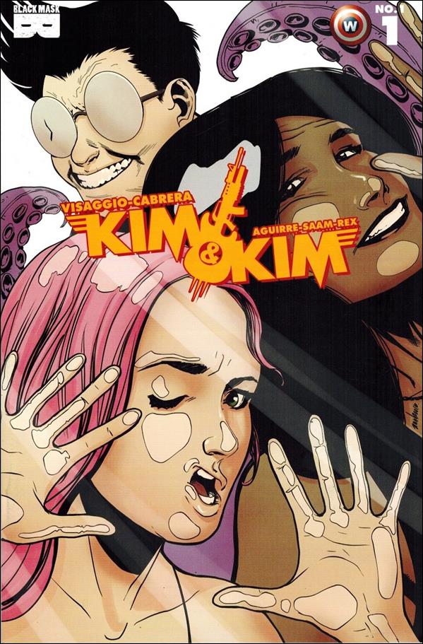 Kim & Kim issue 1-G Amancay Nahuelpan Wade's Comic Madness Cover 1/250