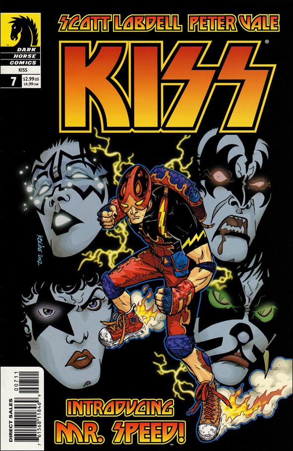 Kiss (2002) issue 7 Scott Kolins Cover