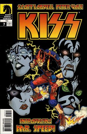 Kiss (2002) issue 7 Scott Kolins Cover