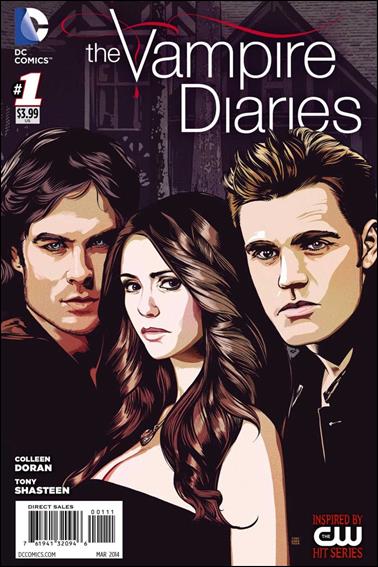 Vampire Diaries issue 1 Tony Shasteen Cover