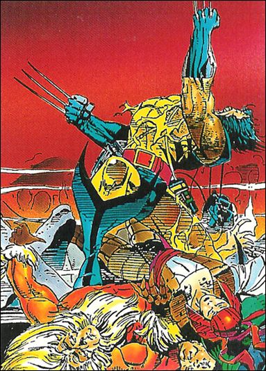 Wolverine: From Then 'Til Now II (Base Set) card 84 Rip and Tear