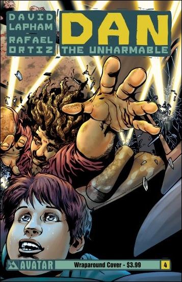 Dan the Unharmable issue 4-B Wraparound Cover