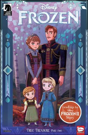 Frozen: True Treasure issue 2-B Kawaii Creative Studios Cover
