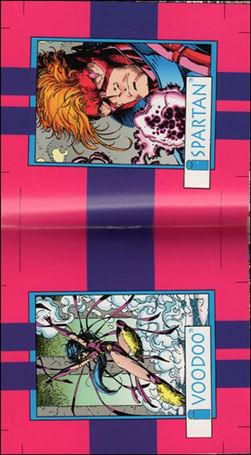 WildC.A.T.s: Covert Action Teams (Promo) card nn-B Voodoo and Spartan (close up)
