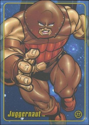 Marvel Heroes Figure Factory: Series 1 (Base Set) card 22 Juggernaut