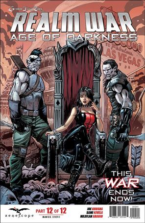 Grimm Fairy Tales Presents Realm War: Age of Darkness issue 12-D Andrea Errico Cover