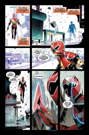 Mighty Morphin Power Rangers issue 49-C Dan Mora Cover
