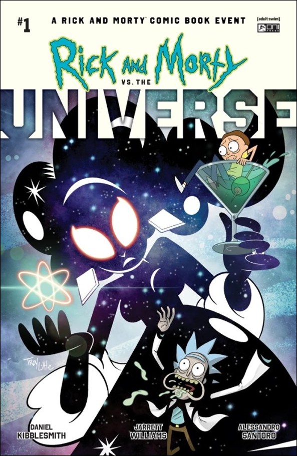 Rick and Morty vs. the Universe issue 1-C Troy Little Cover