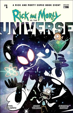 Rick and Morty vs. the Universe issue 1-C Troy Little Cover