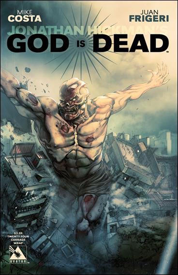 God is Dead issue 24-B German Nobile Carnage Wraparound Cover