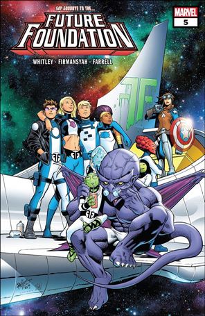Future Foundation issue 5 Carlos Pacheco Cover